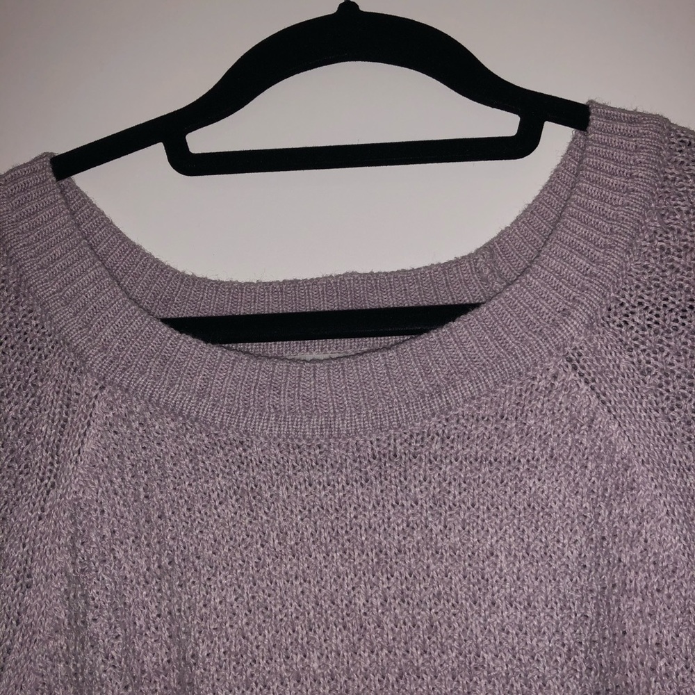 Old Navy Purple Knit Sweater